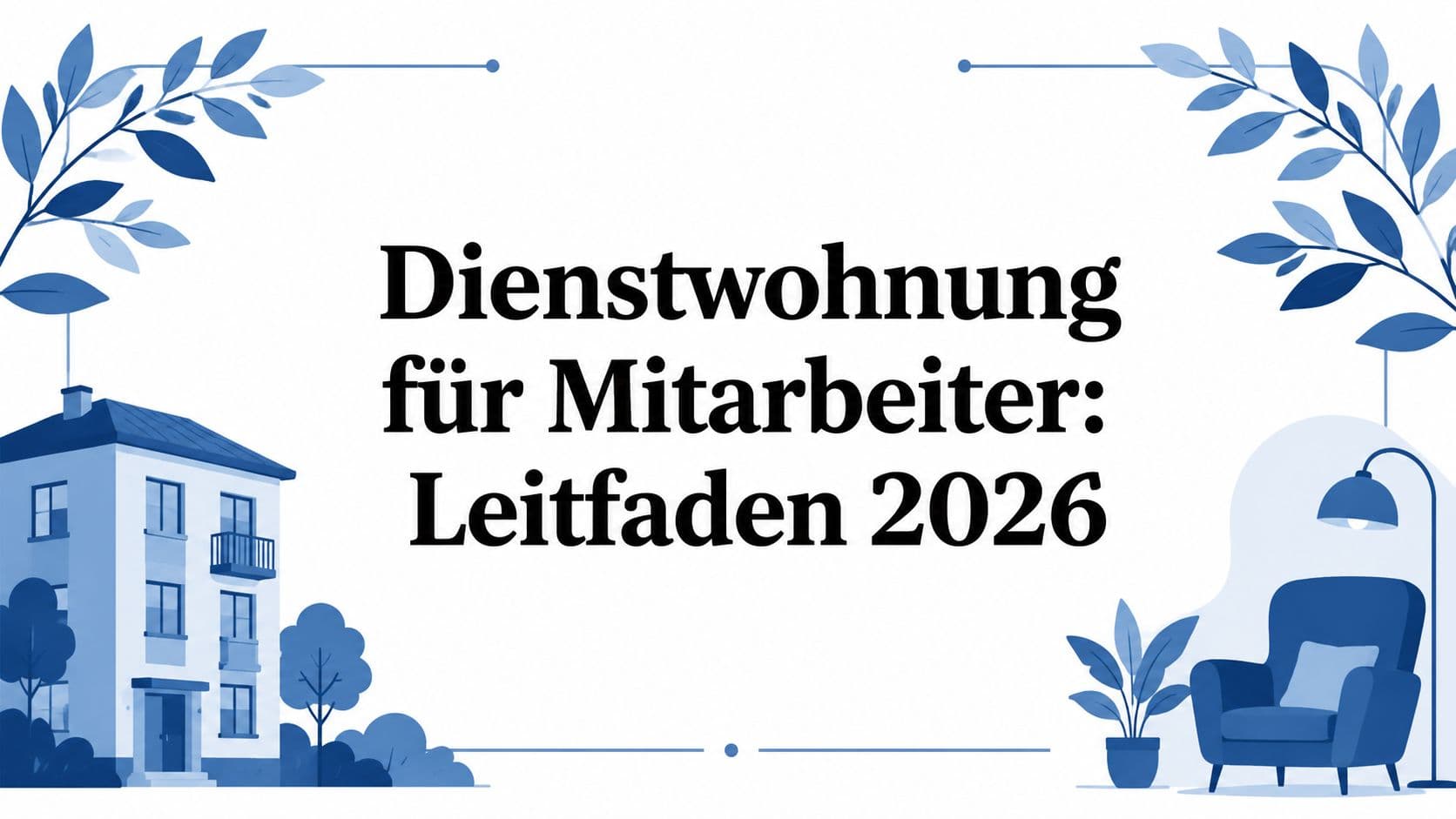 Dienstwohnung für Mitarbeiter: Leitfaden 2026