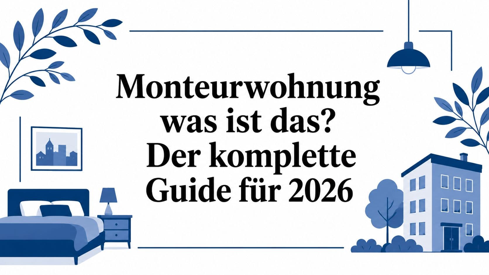 Monteurwohnung was ist das? Der komplette Guide für 2026